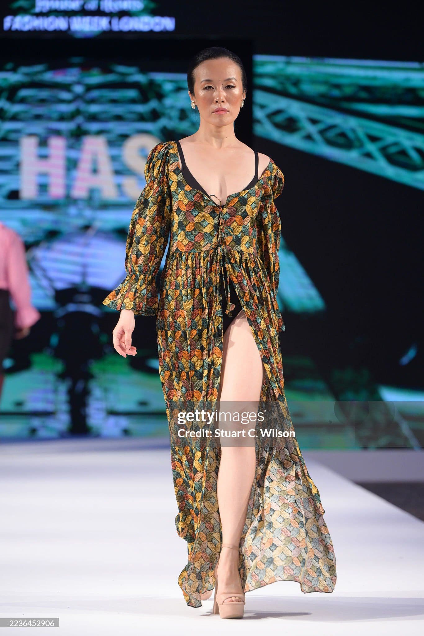 Mosaic Bloom Gown